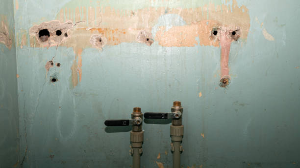 Water damage restoration process in WI